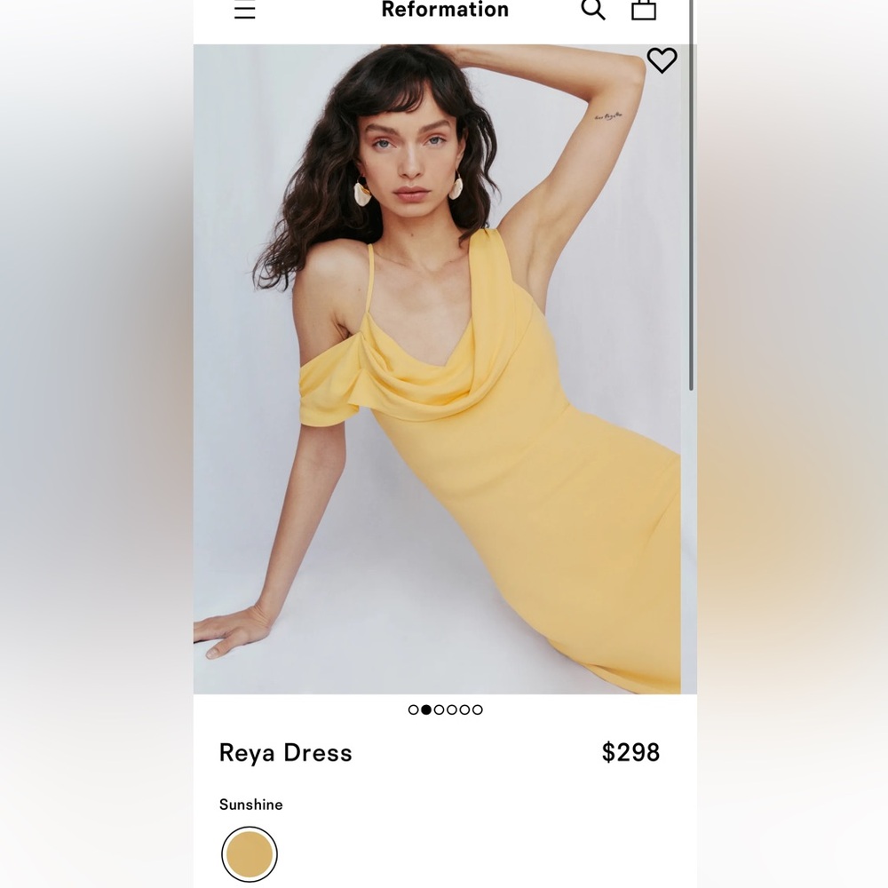 Reformation Reya Dress